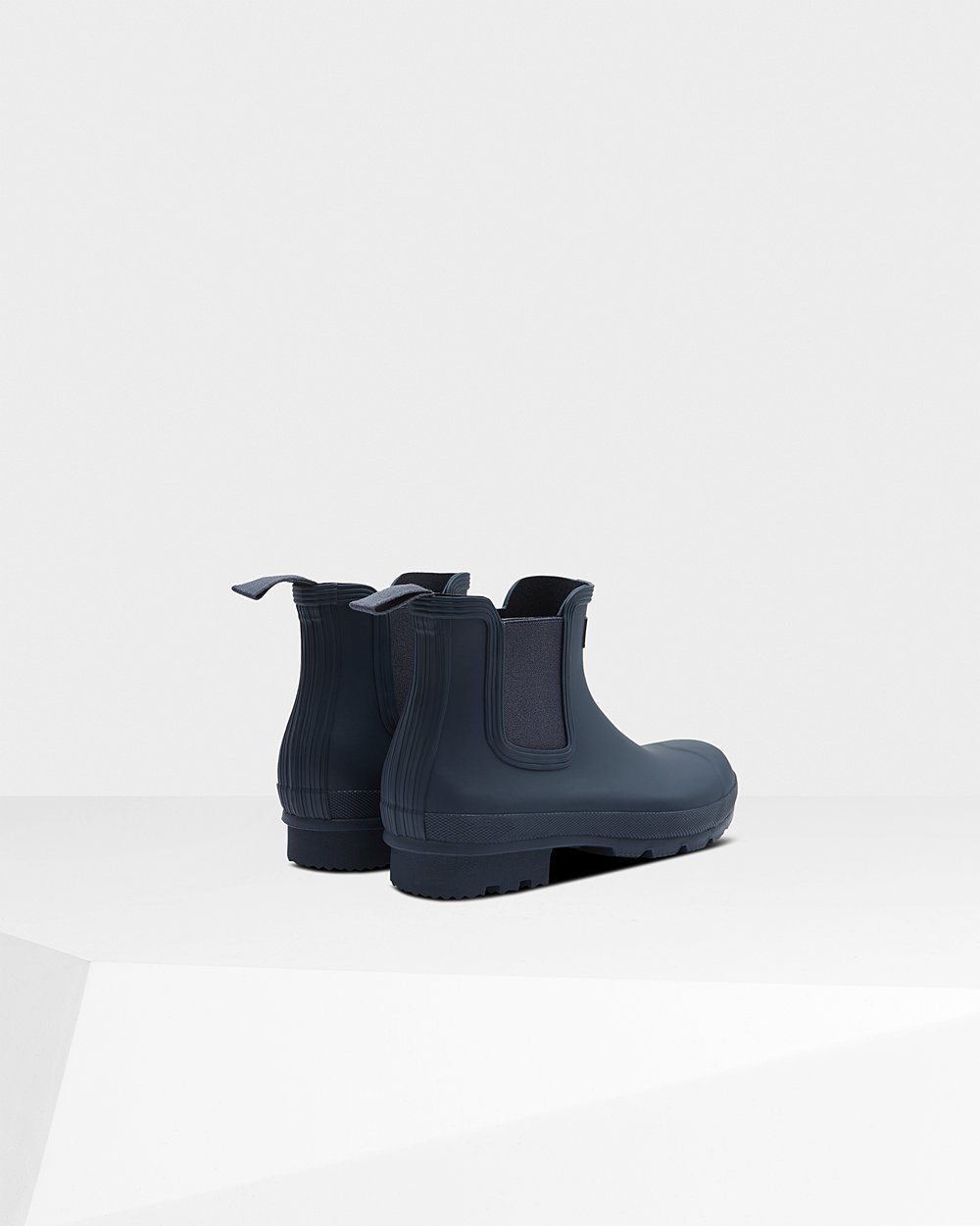 Botas Chelsea Hunter Homem Azul Marinho - Original - 46KPLRUBH